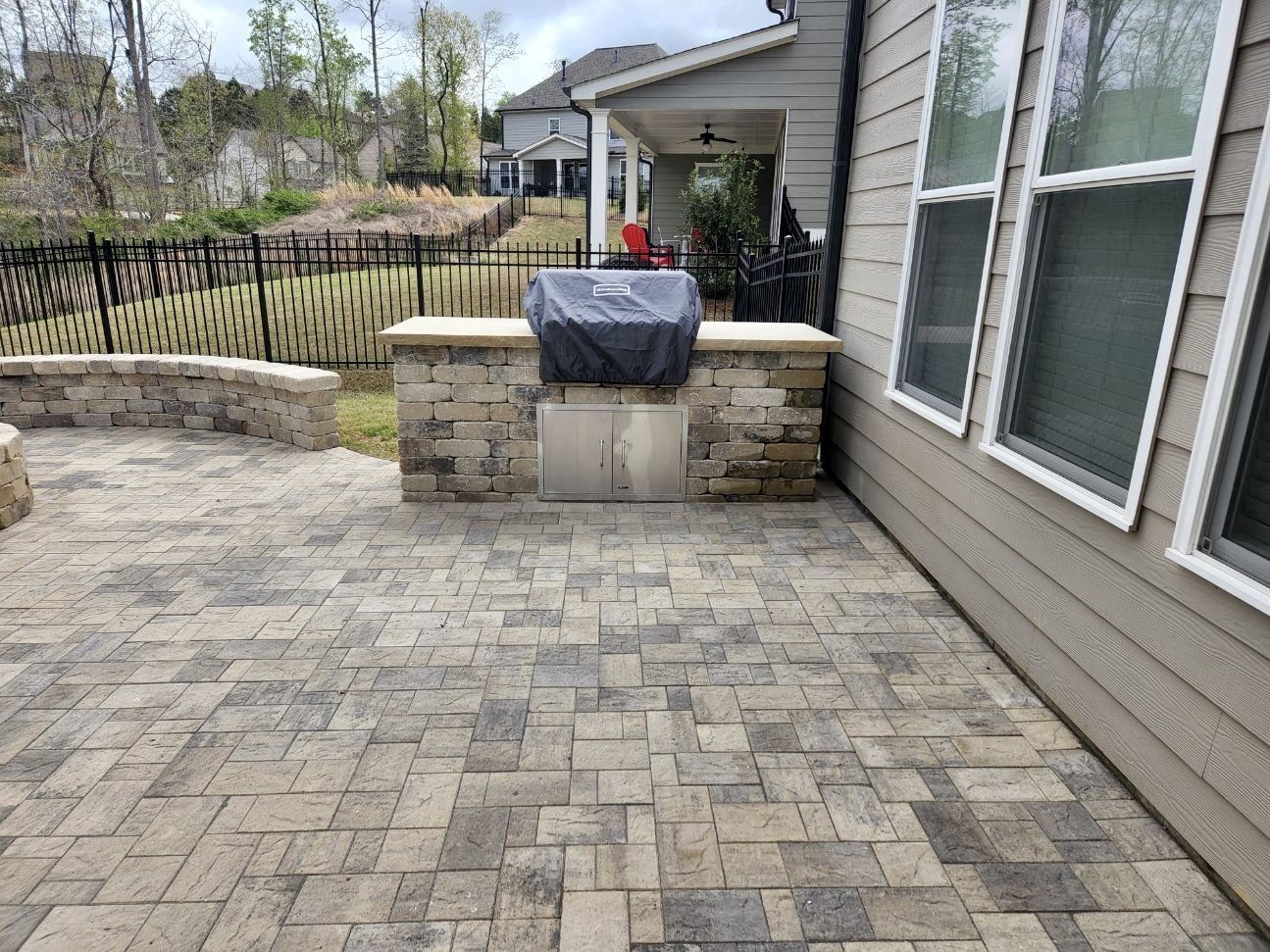 Belgard Patio and Outdoor Grill by Sugar Hill Outdoors