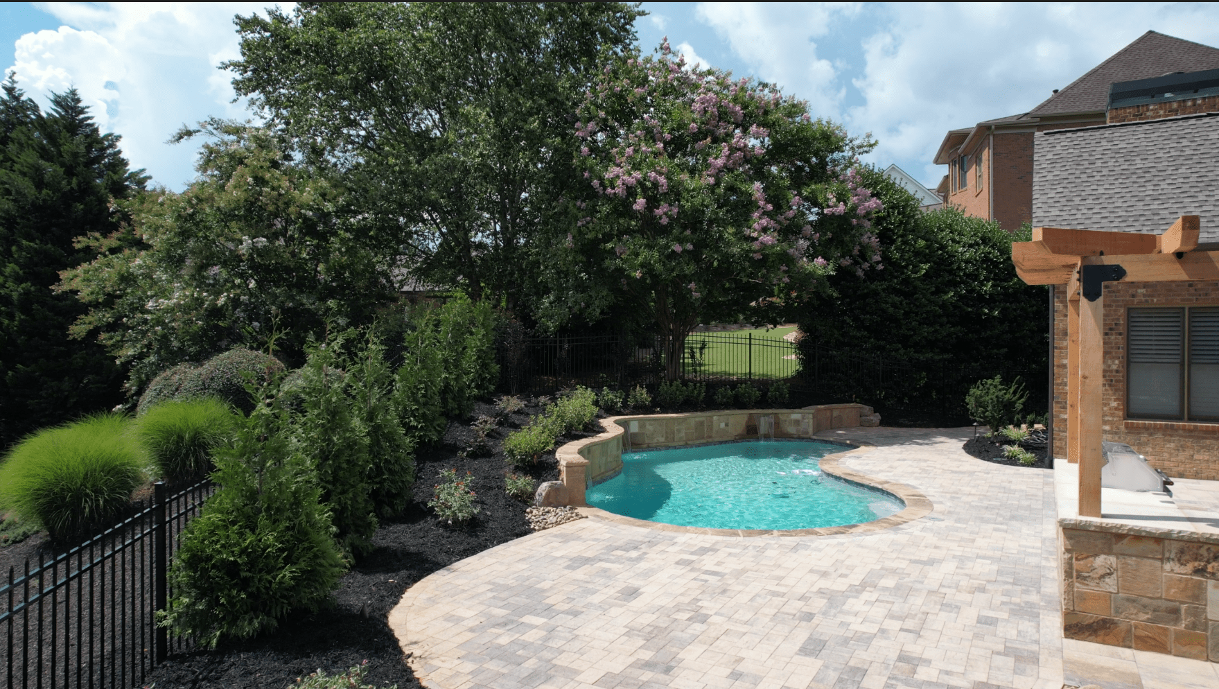 Belgard Pool Project by Sugar Hill Outdoors