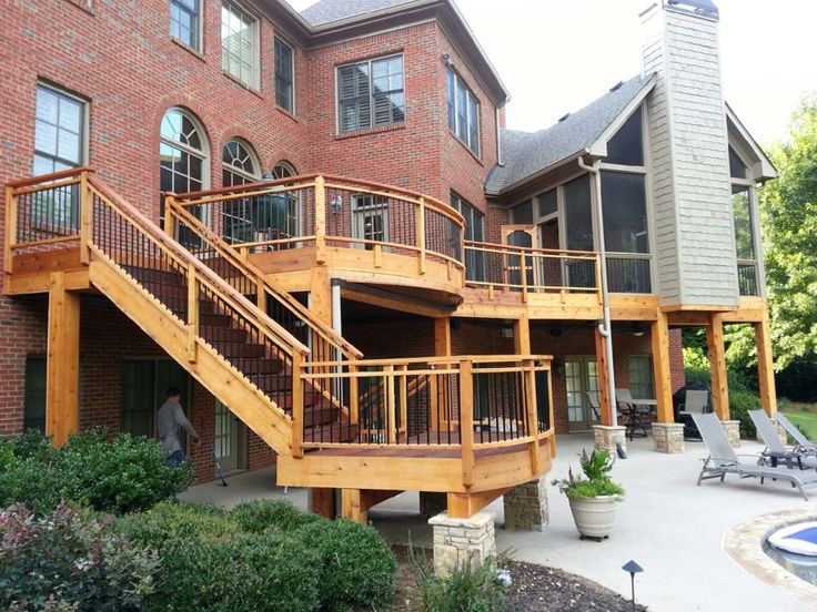 Custom Deck Construction by Sugar Hill Outdoors