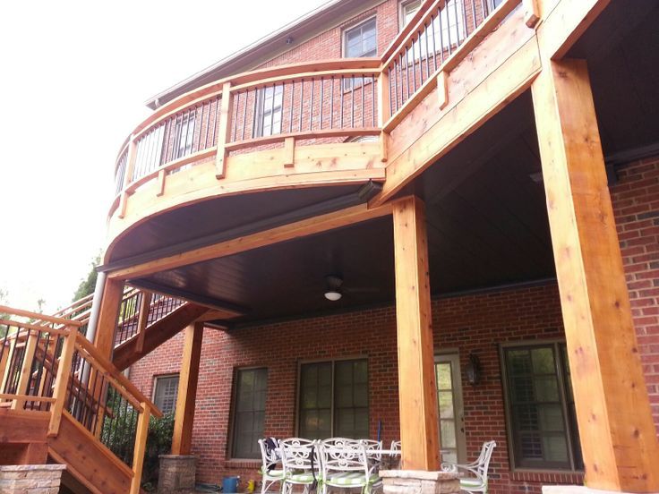Custom Deck with Underdecking by Sugar Hill Outdoors