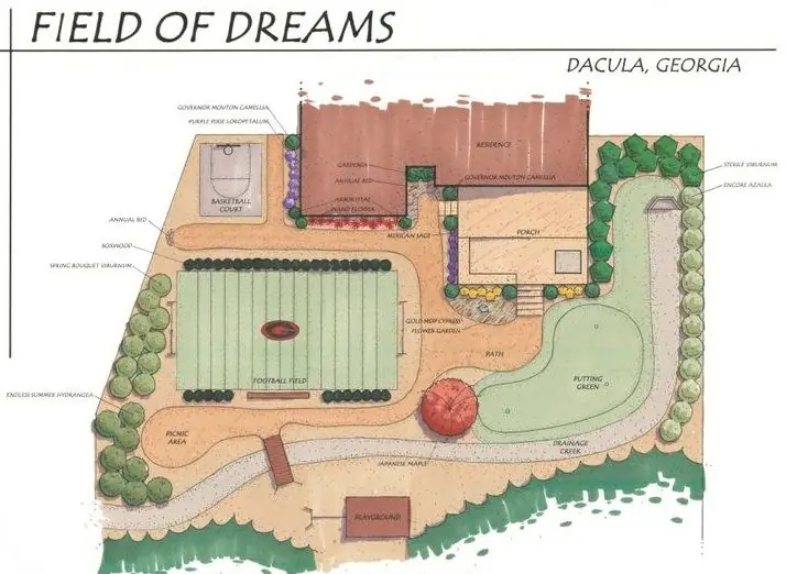 Field of Dreams Project Design by Sugar Hill Outdoors Field of Dreams Project Design by Sugar Hill Outdoors