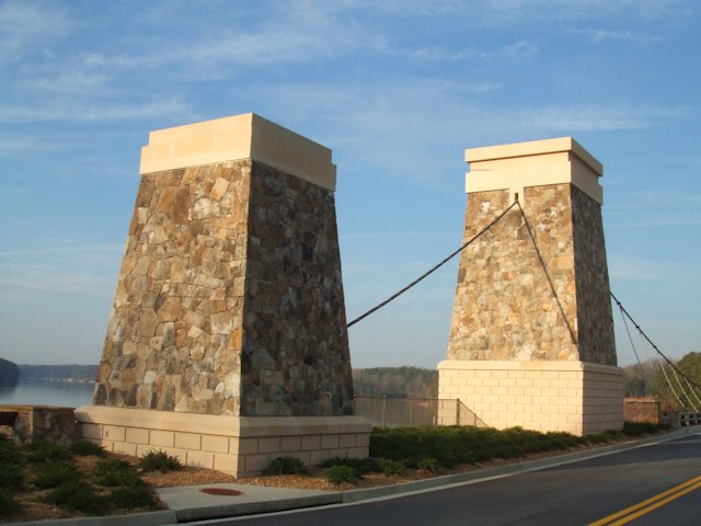 Lanier Islands Stacked Stone Project by Sugar Hill Outdoors