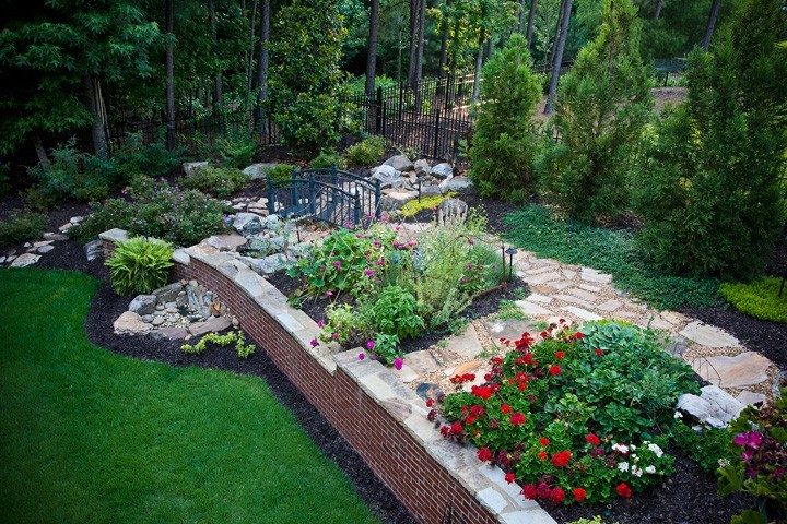 Montville Stone Walkway with Bridge by Sugar Hill Outdoors