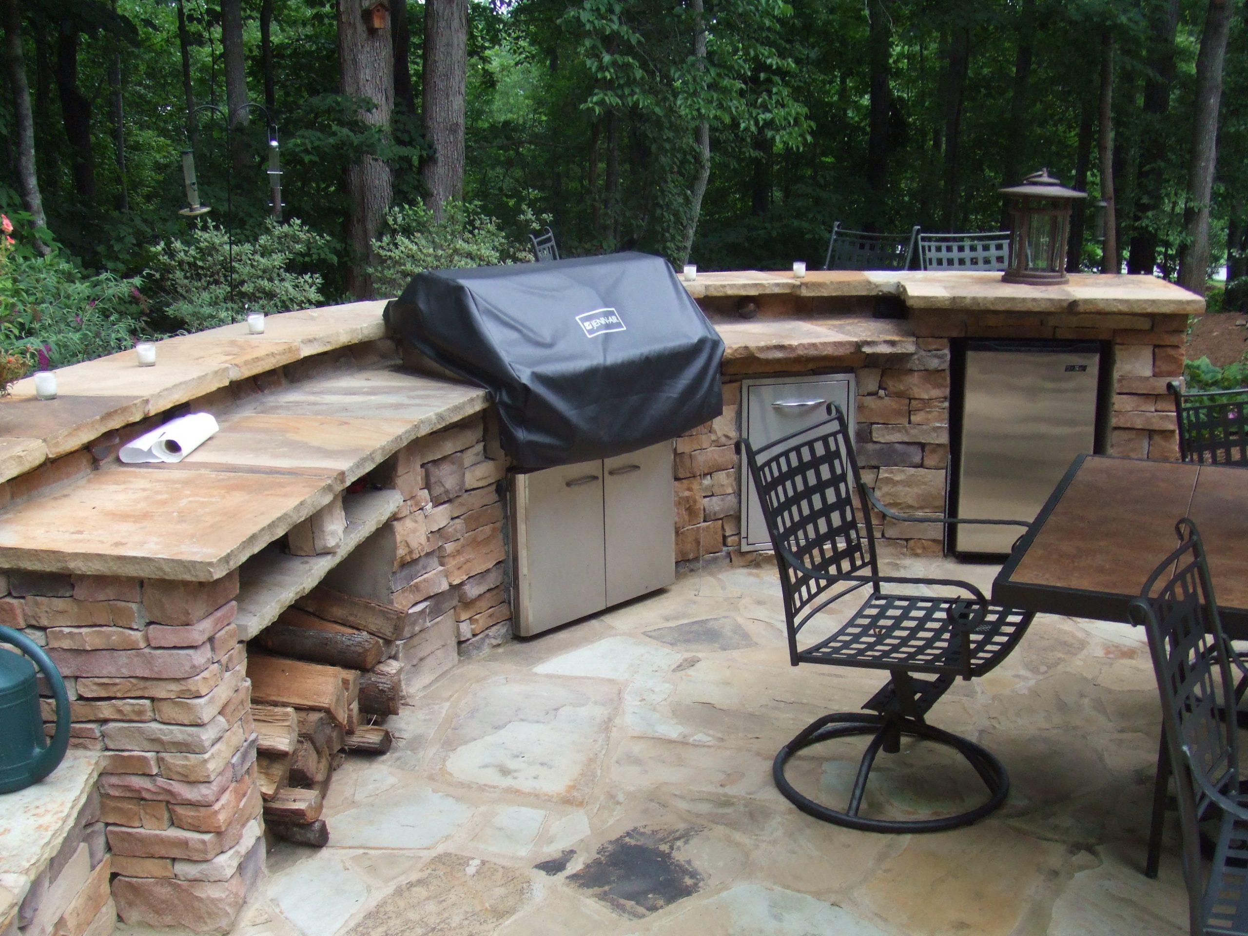 Outdoor Kitchen with a Grill by Sugar Hill Outdoors