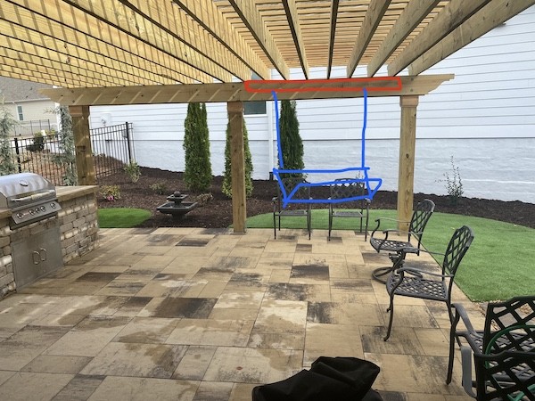 Patio with Grill by Sugar Hill Outdoors