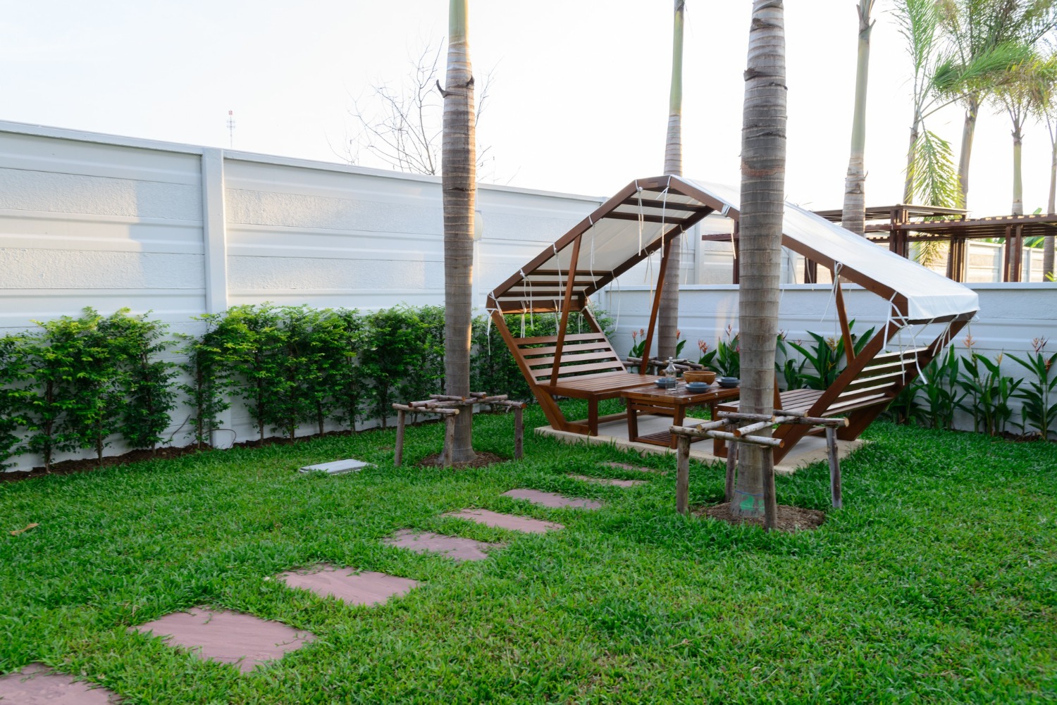 backyard retreat