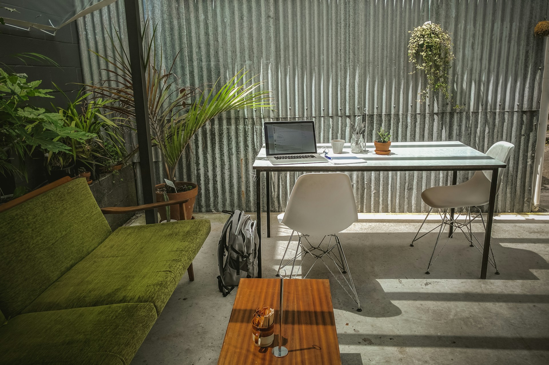 backyard office