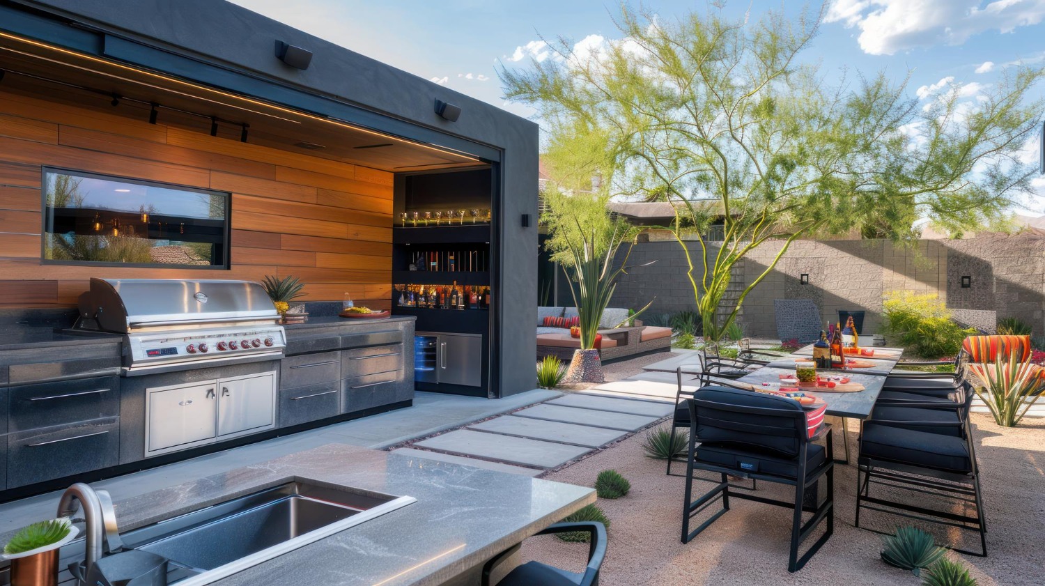 Functional Outdoor Kitchens